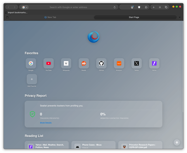 Seafari Demo