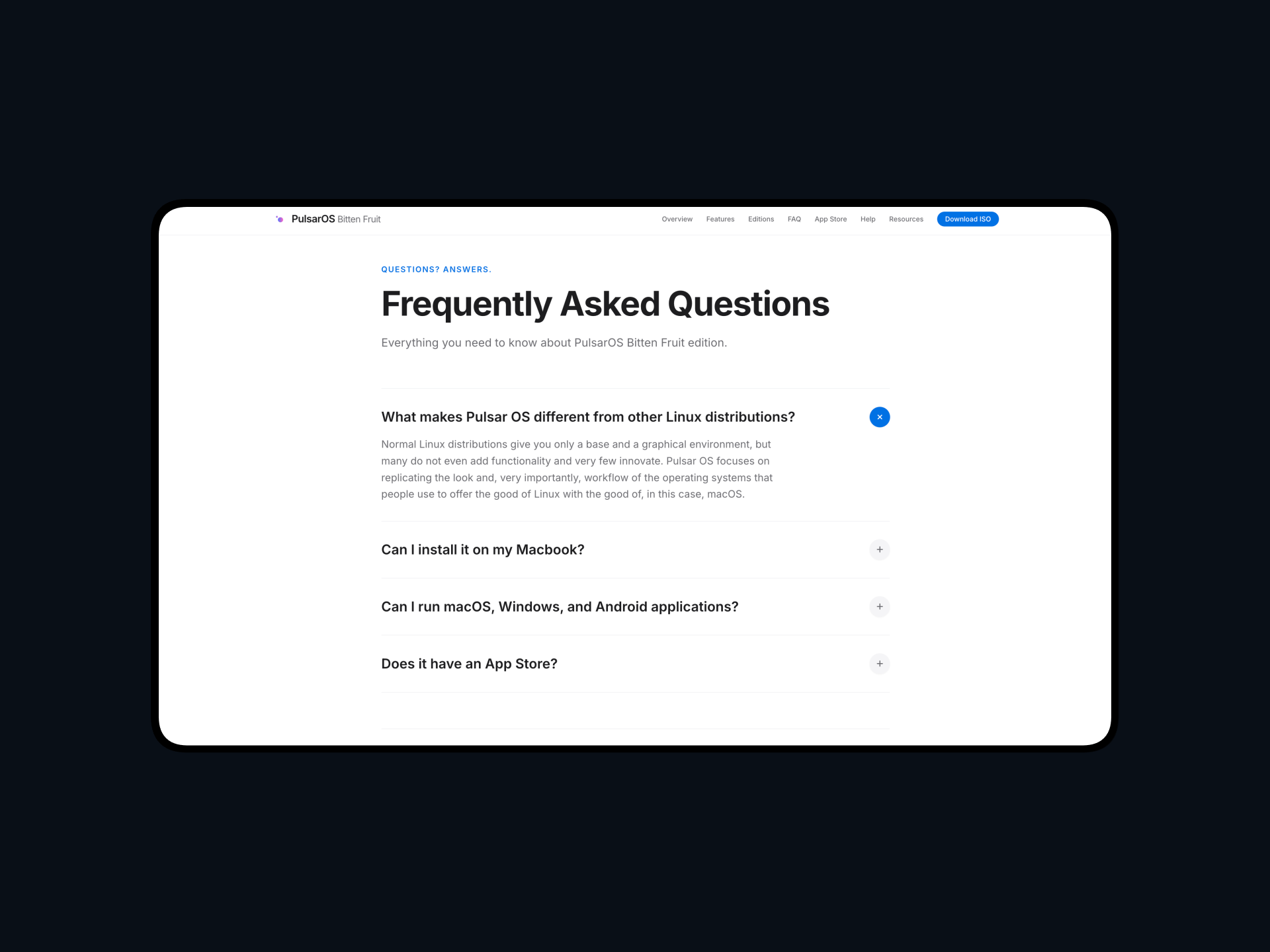 FAQ & Community